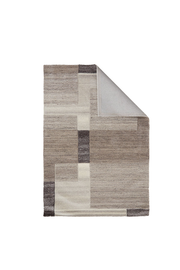 Light & Living Accessories Rug 230x160 cm ALMAO wool beige+dark brown House of Isabella UK