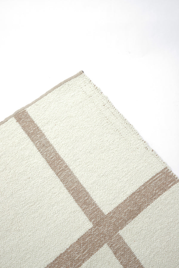 Light & Living Accessories Rug 230x160 cm BUKIT wool cream+jute natural House of Isabella UK
