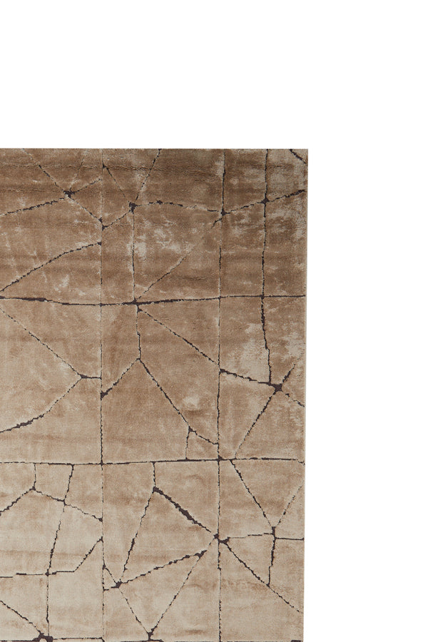 Light & Living Accessories Rug 230x160 cm DACULA brown+dark brown House of Isabella UK