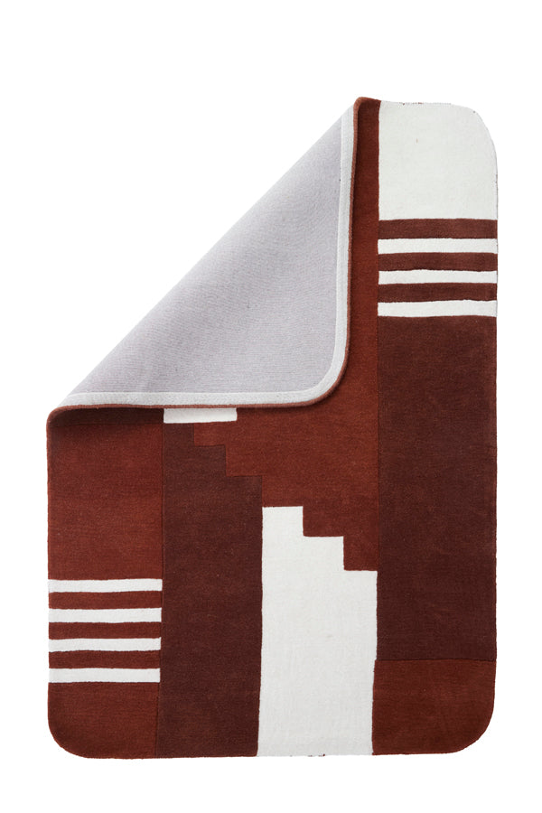 Light & Living Accessories Rug 230x160 cm SYLINA cream+dark orange+brown House of Isabella UK