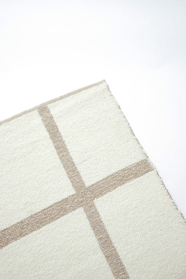 Light & Living Accessories Rug 300x200 cm BUKIT wool cream+jute natural House of Isabella UK