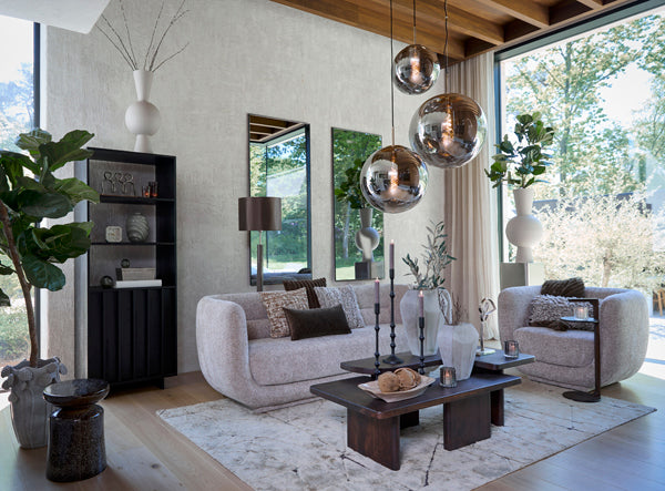 Light & Living Accessories Rug 300x200 cm DACULA brown+dark brown House of Isabella UK