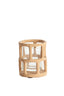 Light & Living Accessories Tealight 10x12 cm ALIMOS light terra+glass House of Isabella UK