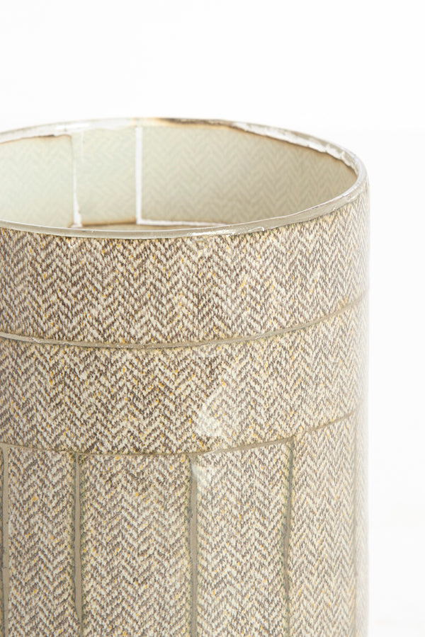 Light & Living Accessories Tealight 10x13 cm BOLJUN glass clear+grey House of Isabella UK