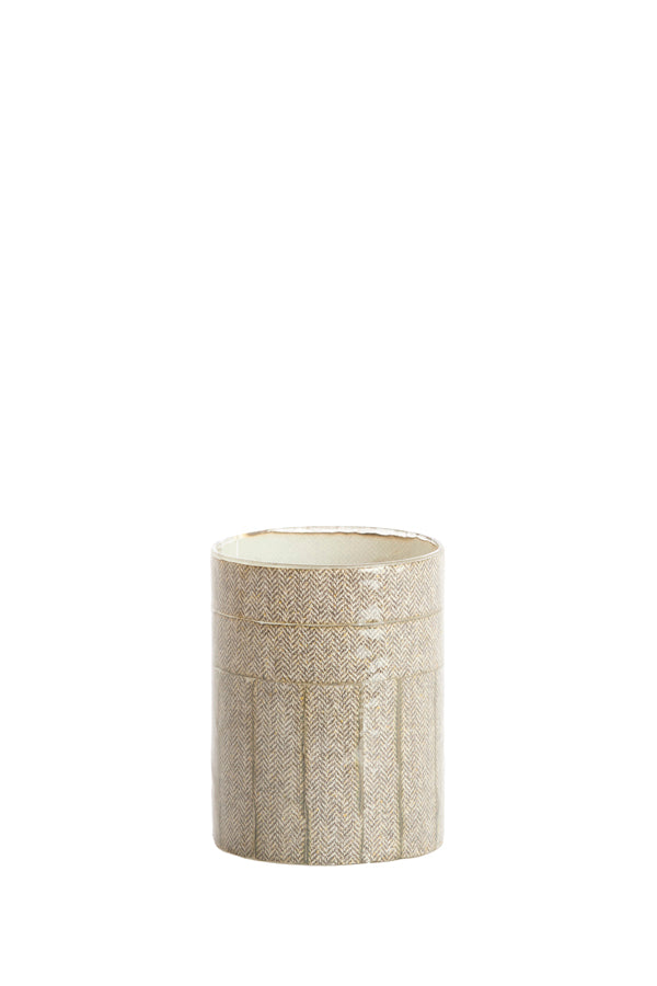 Light & Living Accessories Tealight 10x13 cm BOLJUN glass clear+grey House of Isabella UK
