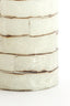 Light & Living Accessories Tealight 10x13 cm DRONERI glass clear+cream House of Isabella UK