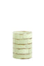 Light & Living Accessories Tealight 10x13 cm DRONERI glass clear+mint green House of Isabella UK
