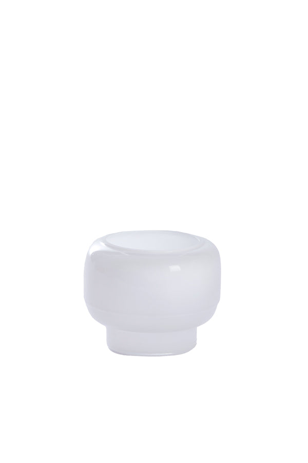 Light & Living Accessories Tealight 10x7,5 cm SOLVAY glass white House of Isabella UK