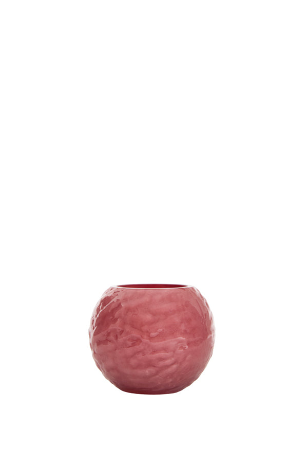 Light & Living Accessories Tealight 10x8 cm ECLAT glass dark pink House of Isabella UK