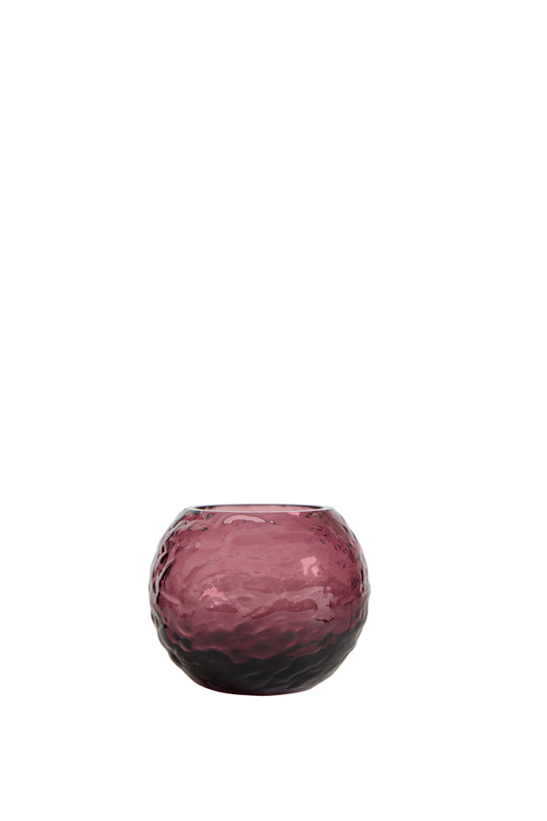 Light & Living Accessories Tealight 10x8 cm ECLAT glass purple House of Isabella UK