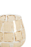Light & Living Accessories Tealight 11x11 cm KUALA glass clear+sand House of Isabella UK