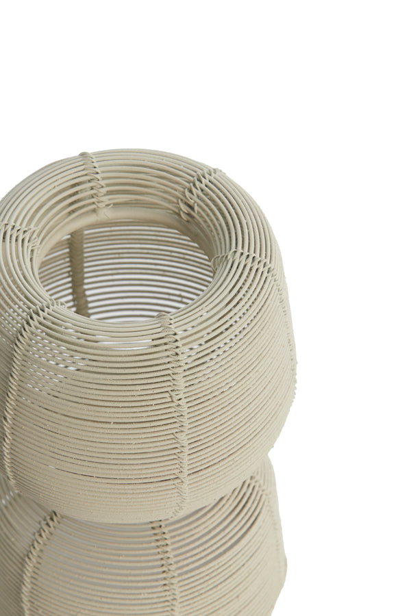Light & Living Accessories Tealight 11x17 cm AROHA cream House of Isabella UK