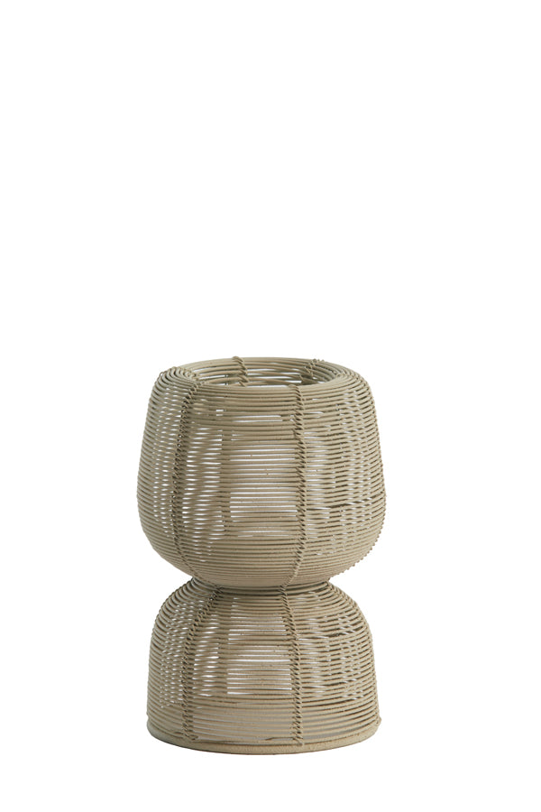 Light & Living Accessories Tealight 11x17 cm AROHA cream House of Isabella UK