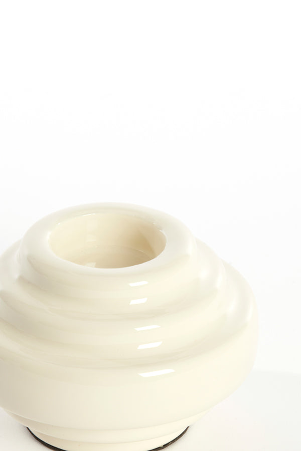 Light & Living Accessories Tealight 11x7,5 cm WANHATI shiny cream House of Isabella UK