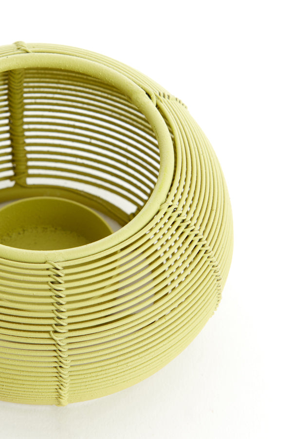 Light & Living Accessories Tealight 11x7 cm BIANO matt light green House of Isabella UK