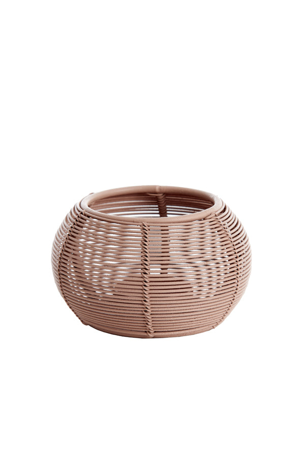 Light & Living Accessories Tealight 11x7 cm BIANO matt light terra House of Isabella UK