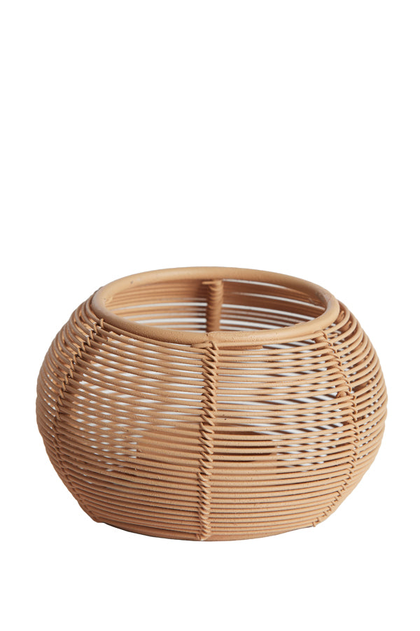 Light & Living Accessories Tealight 11x7 cm BIANO matt peach House of Isabella UK