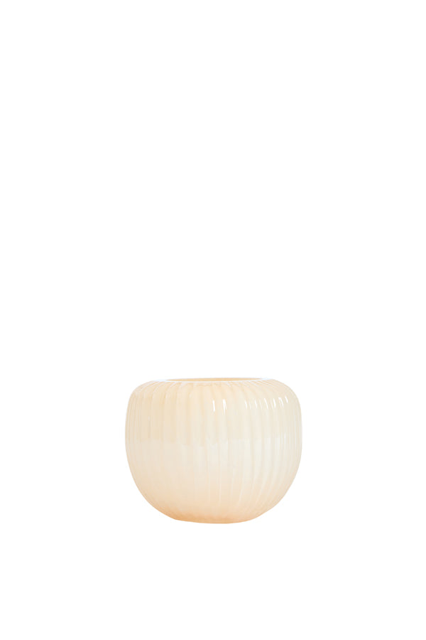 Light & Living Accessories Tealight 11x9 cm OPALINE glass peach House of Isabella UK