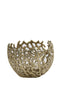 Light & Living Accessories Tealight 12x10 cm SABELA antique gold House of Isabella UK