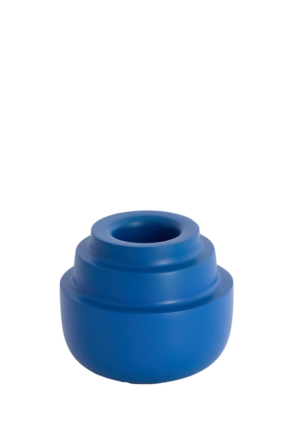 Light & Living Accessories Tealight 12x10 cm SALUZZO matt blue House of Isabella UK