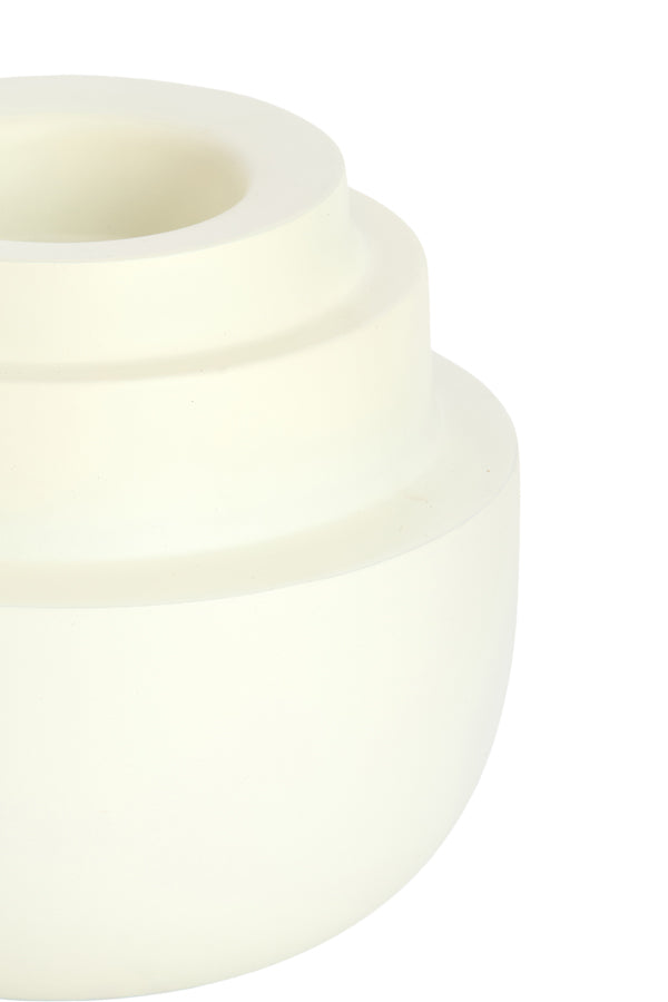 Light & Living Accessories Tealight 12x10 cm SALUZZO matt cream House of Isabella UK