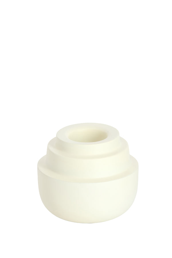 Light & Living Accessories Tealight 12x10 cm SALUZZO matt cream House of Isabella UK