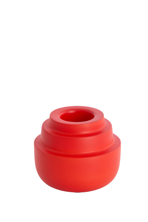 Light & Living Accessories Tealight 12x10 cm SALUZZO matt dark coral House of Isabella UK