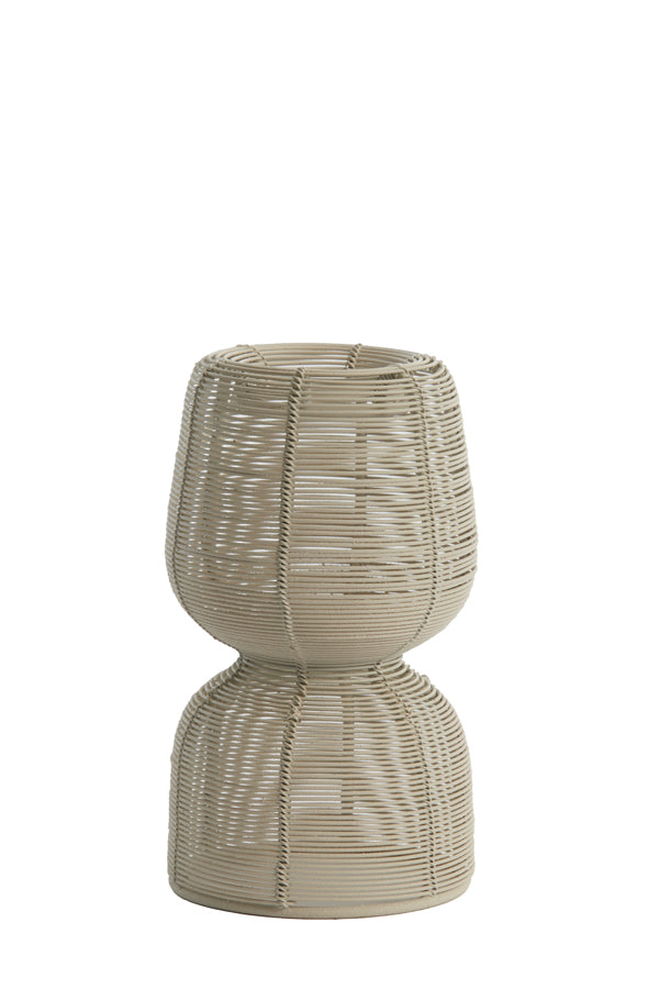 Light & Living Accessories Tealight 12x20 cm AROHA cream House of Isabella UK