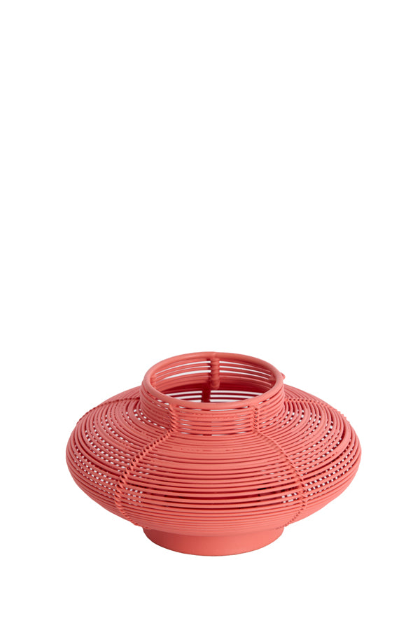 Light & Living Accessories Tealight 12x7 cm SESTINO matt coral House of Isabella UK