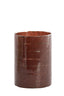 Light & Living Accessories Tealight 14x20 cm DRONERI glass clear+dark brown House of Isabella UK