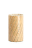 Light & Living Accessories Tealight 14x25 cm BADAYA glass clear+terra House of Isabella UK