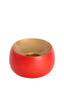 Light & Living Accessories Tealight 15x10 cm VEROLI matt dark coral+gold House of Isabella UK