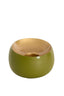 Light & Living Accessories Tealight 15x10 cm VEROLI matt olive green+gold House of Isabella UK