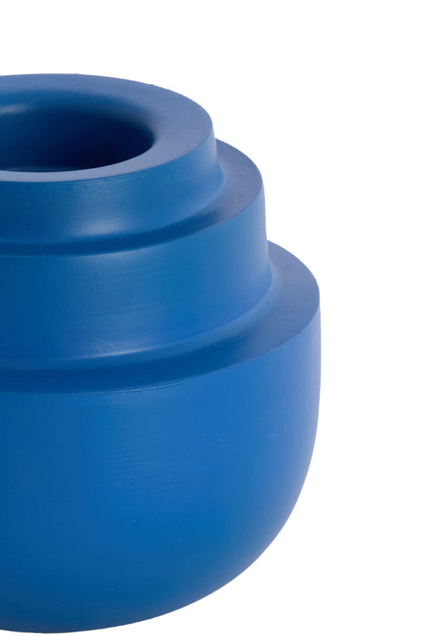 Light & Living Accessories Tealight 15x14 cm SALUZZO matt blue House of Isabella UK