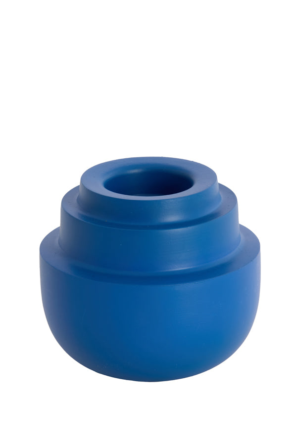 Light & Living Accessories Tealight 15x14 cm SALUZZO matt blue House of Isabella UK