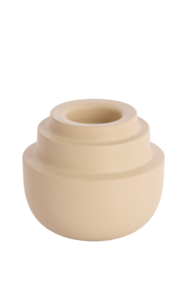 Light & Living Accessories Tealight 15x14 cm SALUZZO matt sand House of Isabella UK