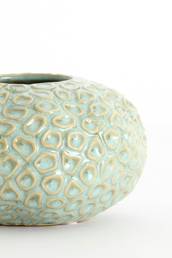 Light & Living Accessories Tealight 16,5x9,5 cm CAREZZA ceramics light green House of Isabella UK