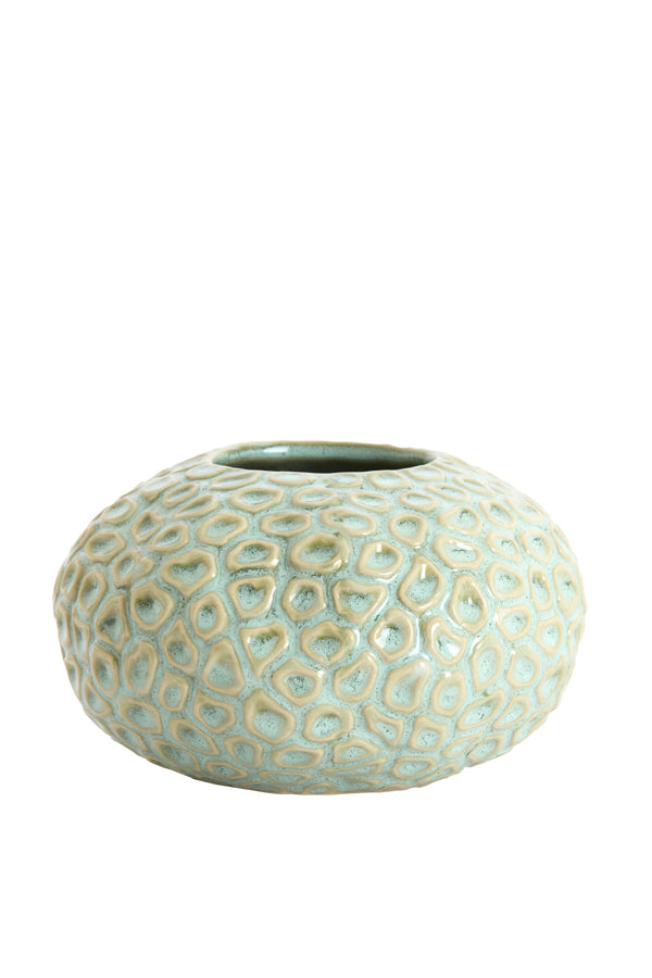 Light & Living Accessories Tealight 16,5x9,5 cm CAREZZA ceramics light green House of Isabella UK