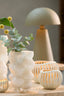 Light & Living Accessories Tealight 16x12 cm CHALCO cream+gold House of Isabella UK