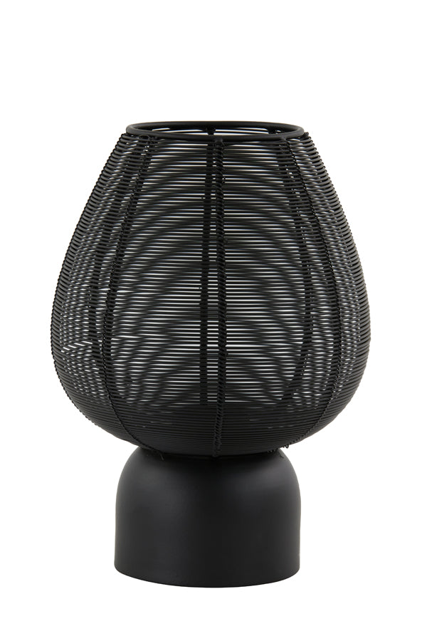 Light & Living Accessories Tealight 19x26 cm SUNEKO matt black House of Isabella UK
