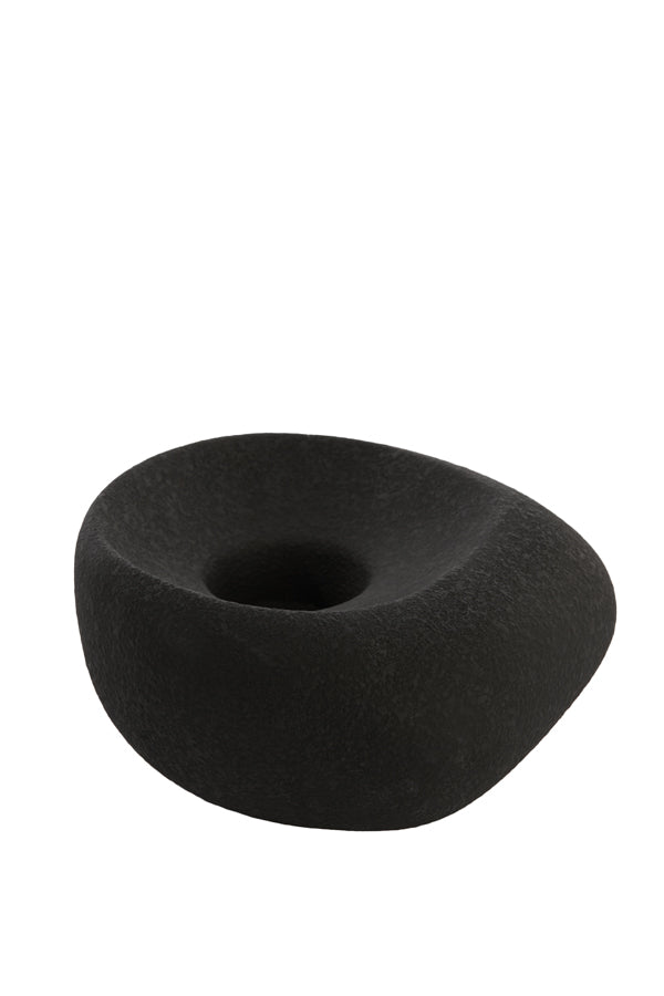 Light & Living Accessories Tealight 20,5x20,5x12 cm ALKA ceramics black House of Isabella UK