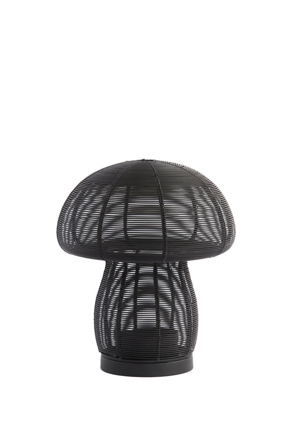 Light & Living Accessories Tealight 20x24 cm MUSHROOM matt black House of Isabella UK