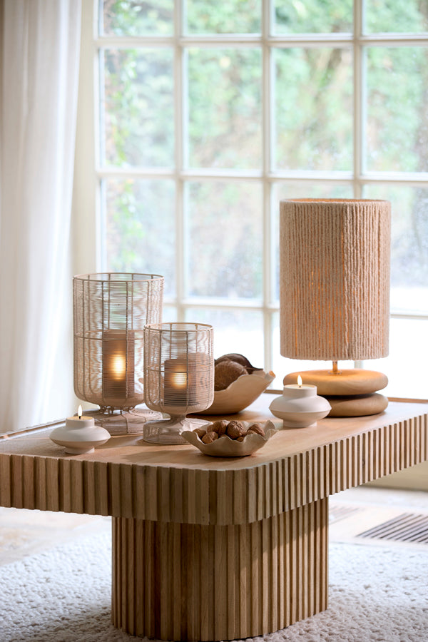 Light & Living Accessories Tealight 20x34 cm DIOSO cream House of Isabella UK