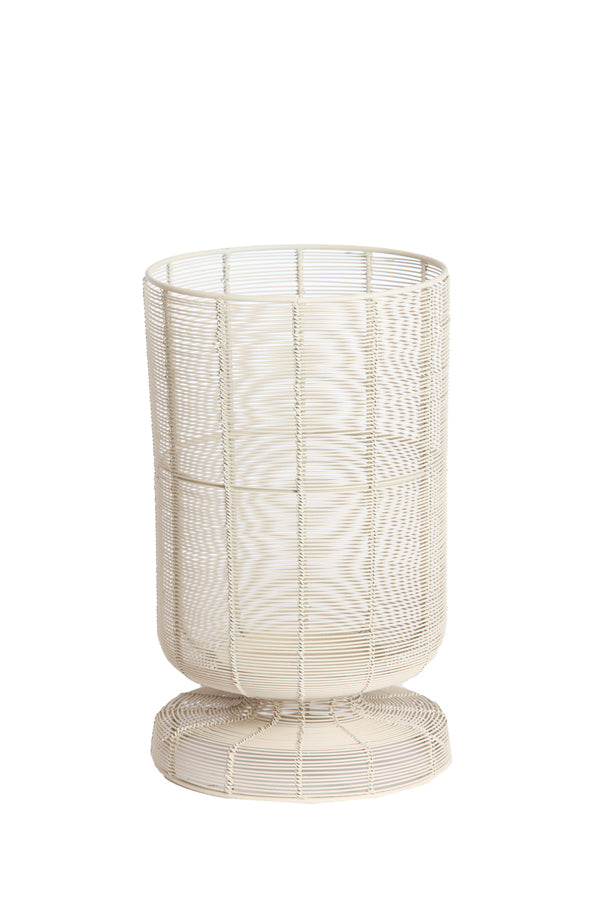 Light & Living Accessories Tealight 20x34 cm DIOSO cream House of Isabella UK