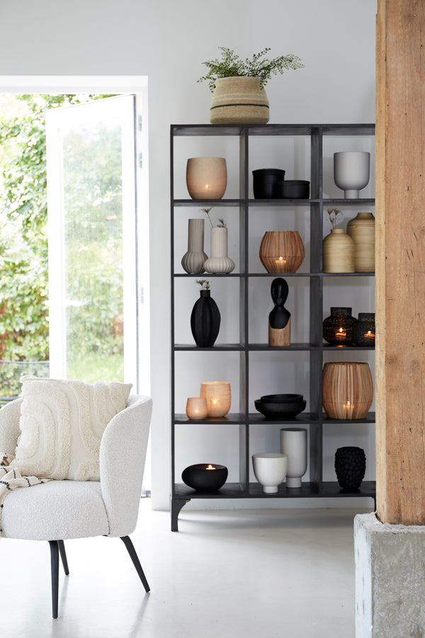 Light & Living Accessories Tealight 25x27 cm EVISA natural House of Isabella UK