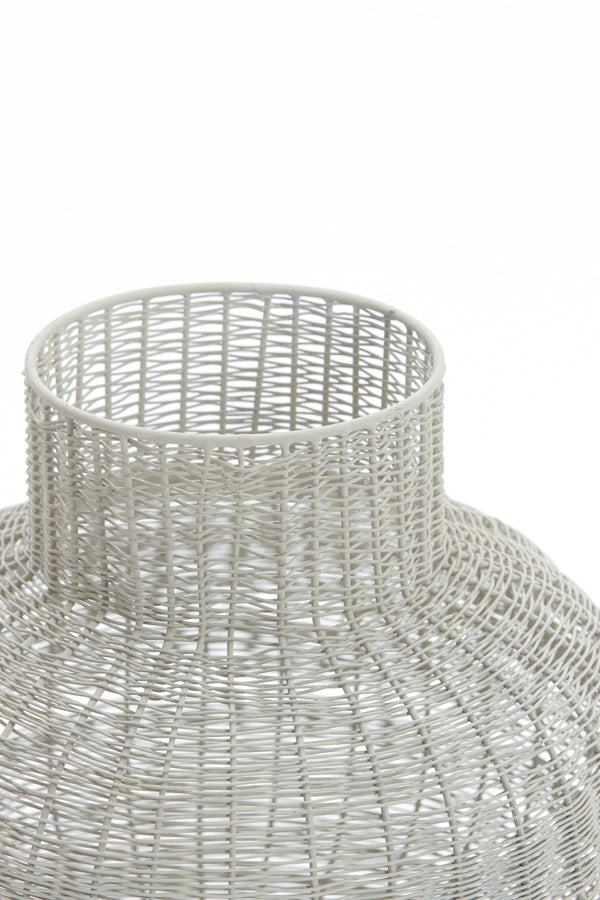 Light & Living Accessories Tealight 27x24 cm VALERY light grey House of Isabella UK