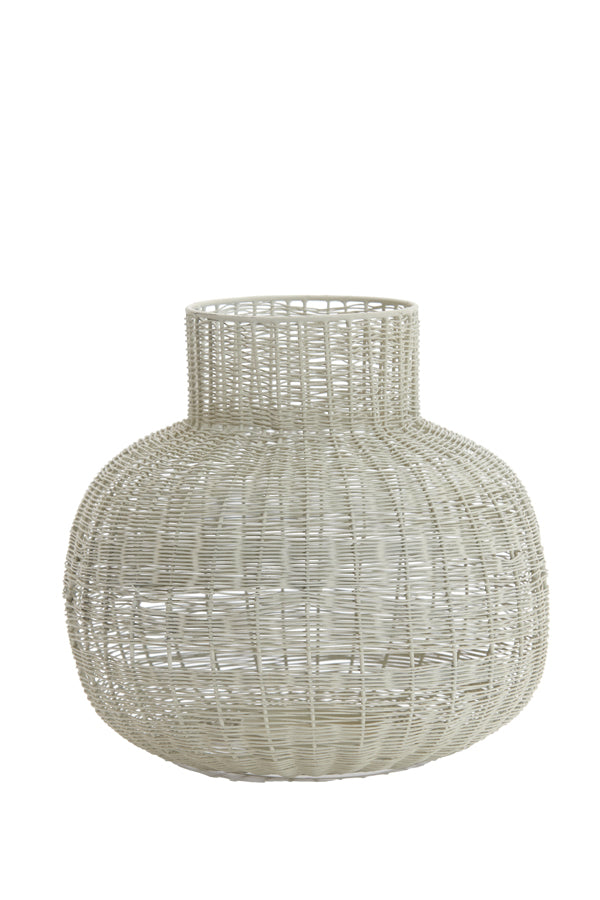 Light & Living Accessories Tealight 27x24 cm VALERY light grey House of Isabella UK