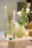 Light & Living Accessories Tealight 7x7 cm MORITA glass green blue House of Isabella UK