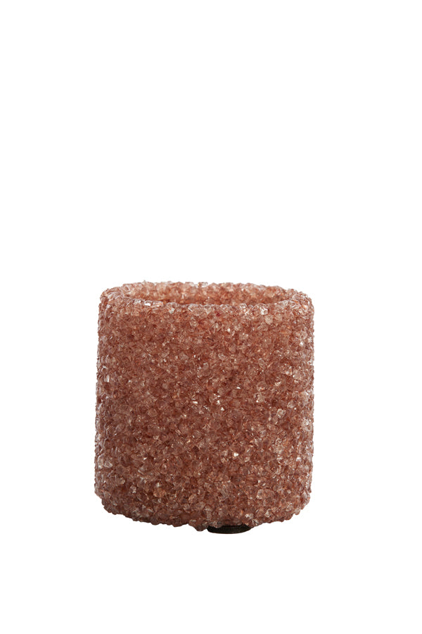 Light & Living Accessories Tealight 7x7 cm MORITA glass light brown House of Isabella UK