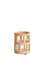 Light & Living Accessories Tealight 8,5x10 cm ALIMOS light terra+glass House of Isabella UK